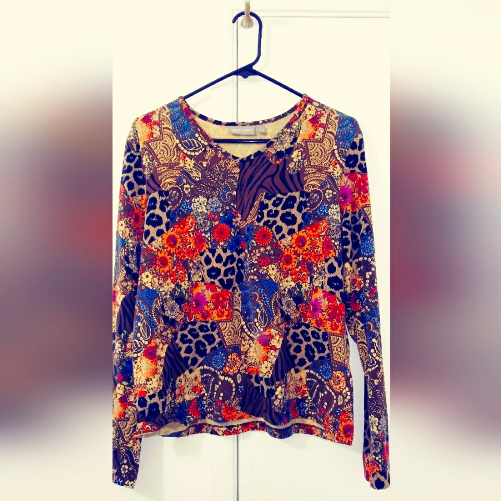 GUC Croft & Barrow LARGE long sleeve shirt